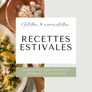 e book recettes estivales – 50 recettes & analyses nutritionnelles